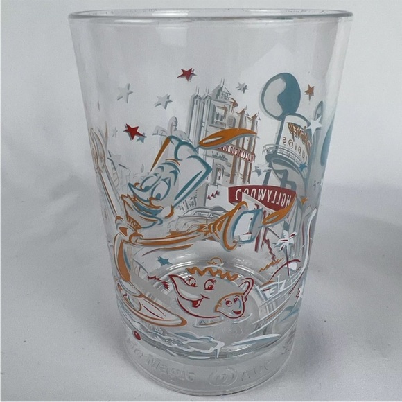 3 Mcdonalds Disney 100 Years Of Magic 25th Anniversary Glasses. Magic Kingdom - Picture 2 of 8